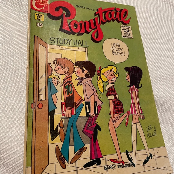 Vintage Collectible PONYTAIL Comic Book by Charlton Comics - Rare - Picture 1 of 1